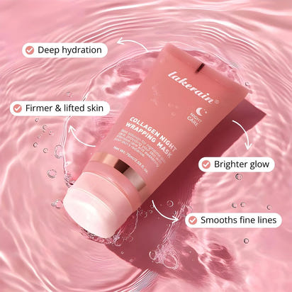 Lakerain® Turmeric & Collagen Night Wrapping Mask Duo